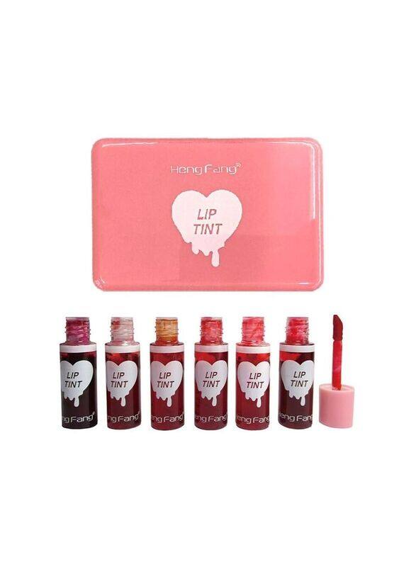 

Hengfang Long Lasting 3D Lip Tint, 6 Pieces, Multicolour