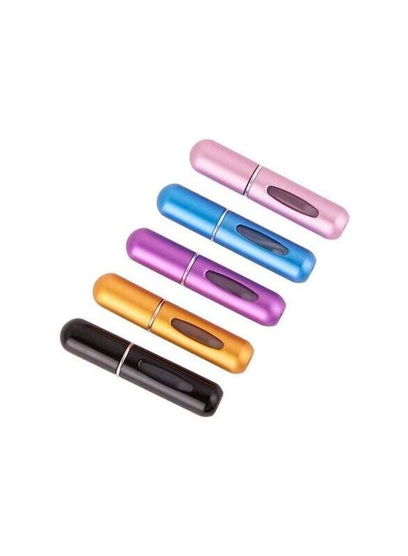 

Generic Perfume Spray Bottle Set, 5 Pieces, Multicolour