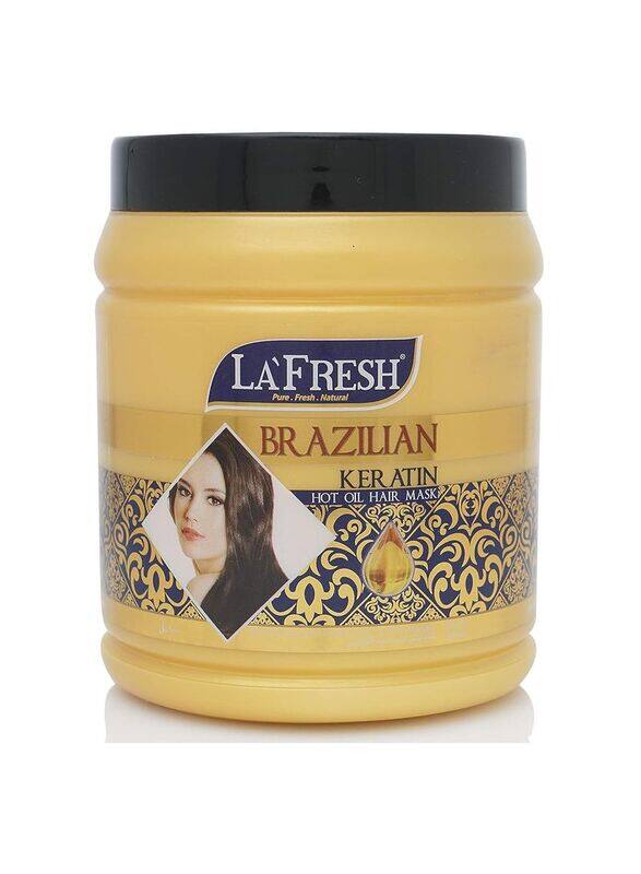 

La Fresh Brazilian Keratin Hot Oil Hair Mask Cream, 1000ml