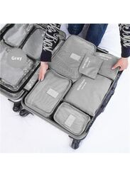 6-Piece Travel Storage Bag, Grey