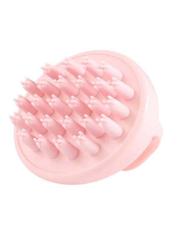 

Generic Silicone Shampoo Hair Massager Brush, Pink