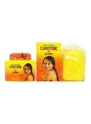 Carotone Collagen Formula Brightening Soap And Cream, 2 Pieces