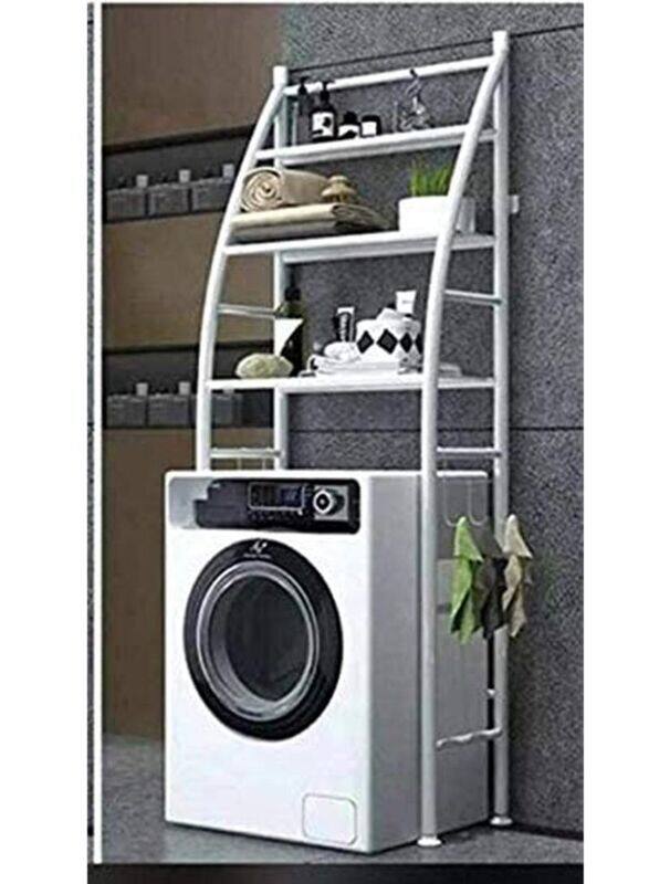 

Blooming Time Metal Toilet Cabinet Shelve, White