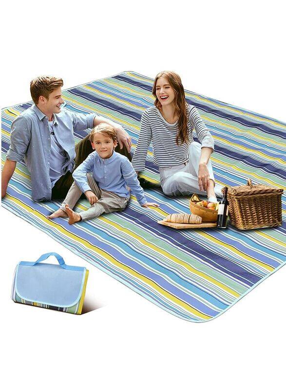 

Generic Large Size Waterproof & Sandproof Picnic Mat, Blue