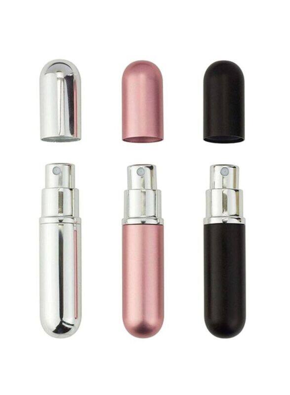 

Meggo Portable Mini Refillable Spray Bottle Set, 3 Pieces, Multicolour
