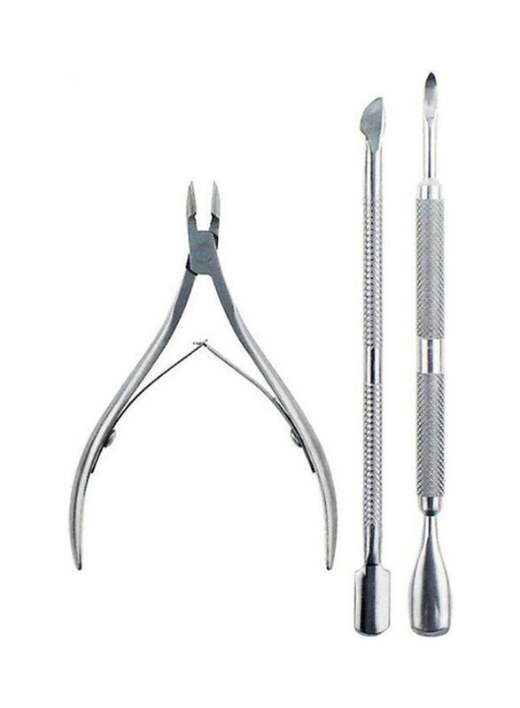 

Generic Stainless Steel Nail Art Manicure Tools Set, Multicolour