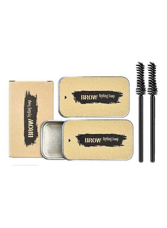 

Beckisue Brow Styling Soap Set, 2 Pieces, Transparent