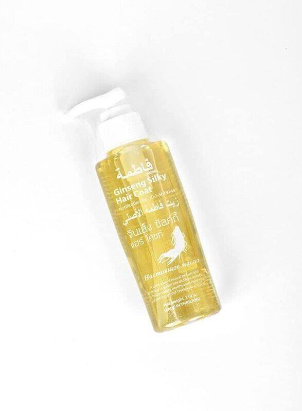 

Fatima Ginseng Silky Hair Coat Hair Oil for All Hair Type, 110ml