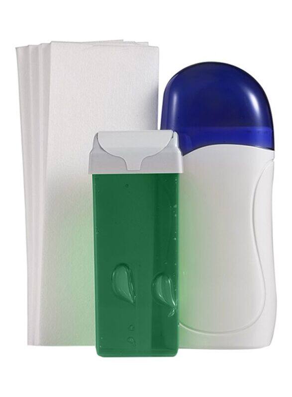 

Generic Wax Heater+ Wax Cartridge + Depilatory Paper Epilator Set, 3 Pieces