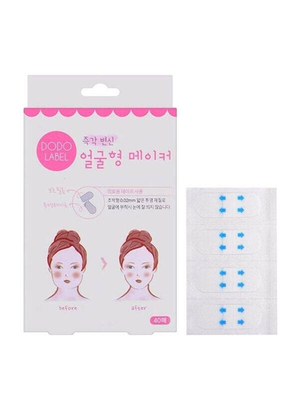 

Generic Face Stickers, 40 Pieces