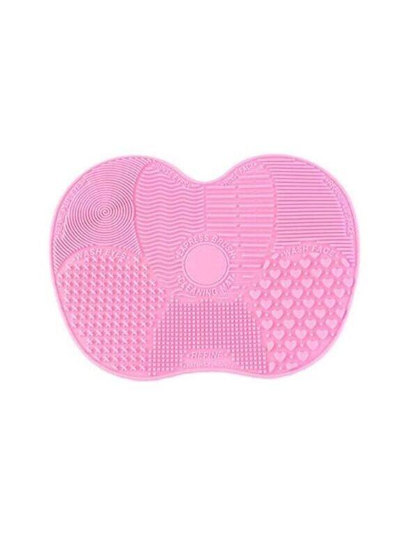 

Generic Silicone Makeup Brush Cleaning Mat, Pink