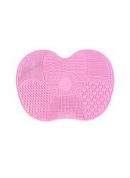 Silicone Makeup Brush Cleaning Mat, Pink