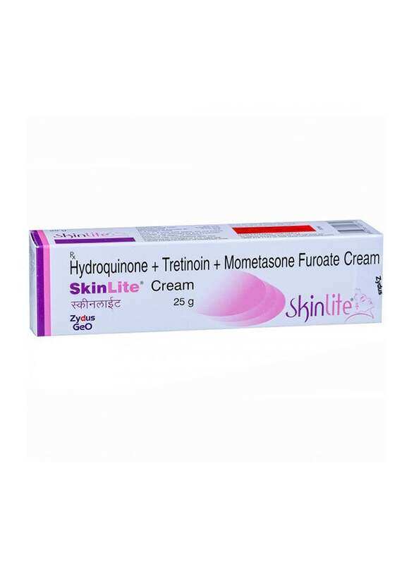 

Skinlite Hydroquinone + Tretinoin + Mometasone + Furoate Skin Cream, 25 grams