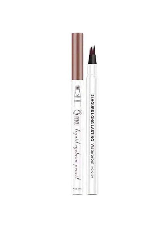 

Qianxiu Waterproof Liquid Eyebrow Pencil, 1ml, Brown