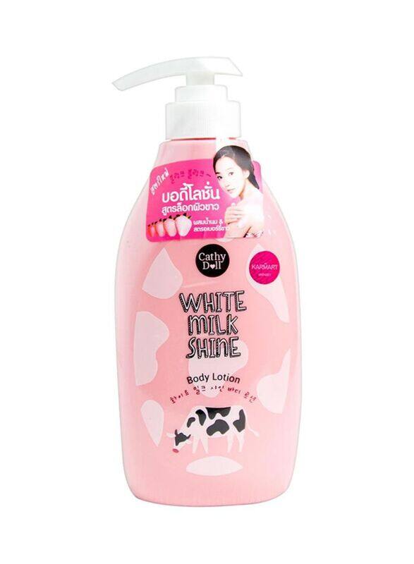 

Cathy Doll Milk Shine Body Lotion, White, 450ml