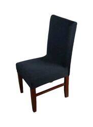 Elastic Home Dining Chair Cover, Black