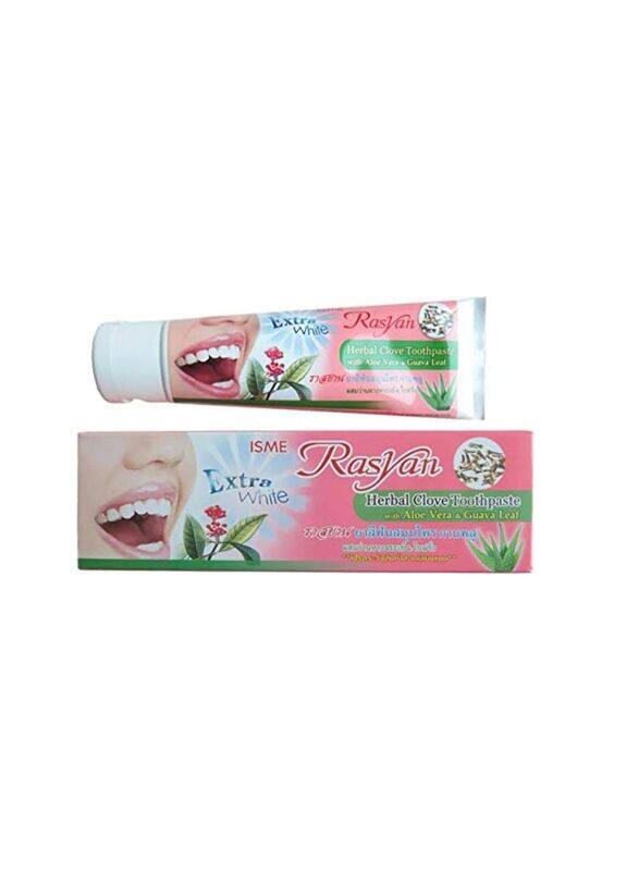 

Rasyan Herbal Clove Toothpaste with Aloe Vera &Guava Leaf, 100gm