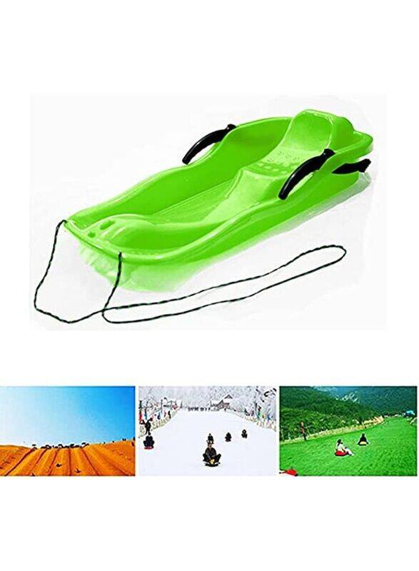 

Generic Kids Grass Sliding & Sand Boarding Sled Board Skiing, Ages 6+, Green