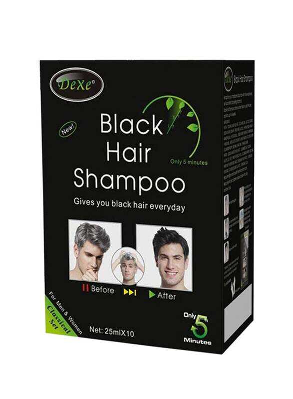 

Dexe Hair Colouring Shampoo for Colour Hair, 25ml, 10 Piece