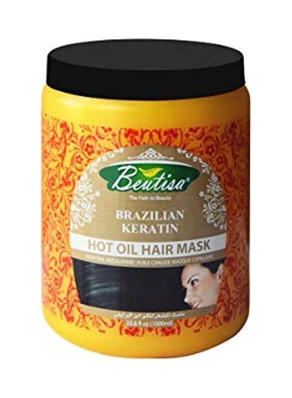 

Beautisa Beutisa Keratin Hot Oil Hair Mask for All Hair Types, 1000ml