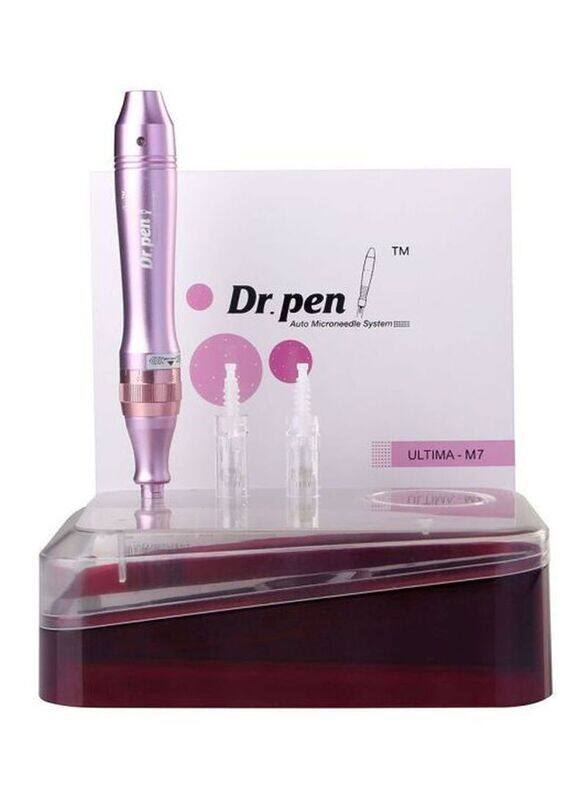 

Dr. Pen Ultima M7 Wireless Auto Microneedling Derma Pen, Pink, 1 Piece