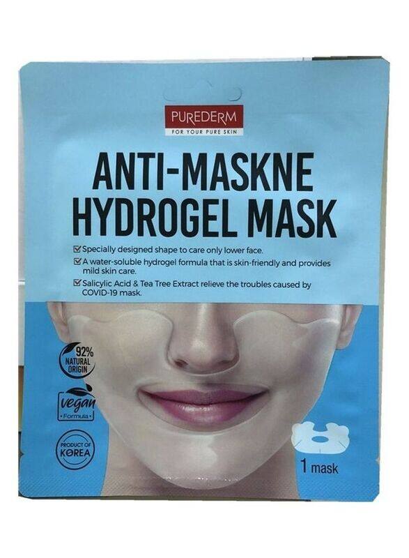 

Purederm Anti-Maskne Hydrogel Mask, 1 Mask