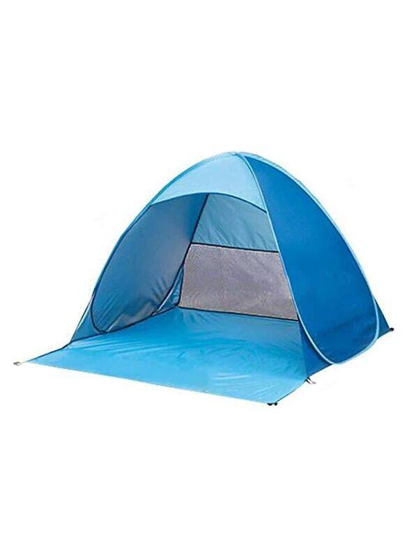 

Generic Automatic Pop Up Instant Portable Outdoors Quick Beach Tent, Blue