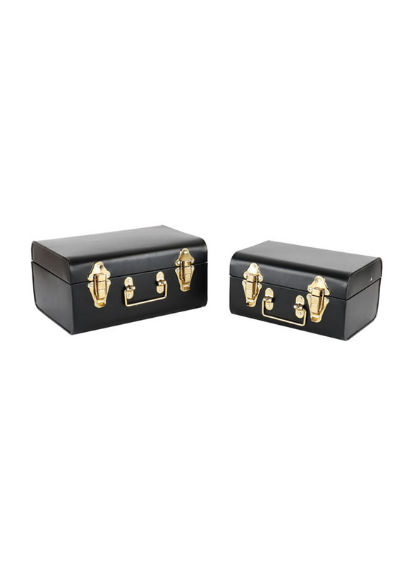 Marcato Small Storage Box, 25.5 x 17.5 x 13.5cm, Black