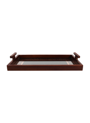 Onycs Wood Tray, Brown