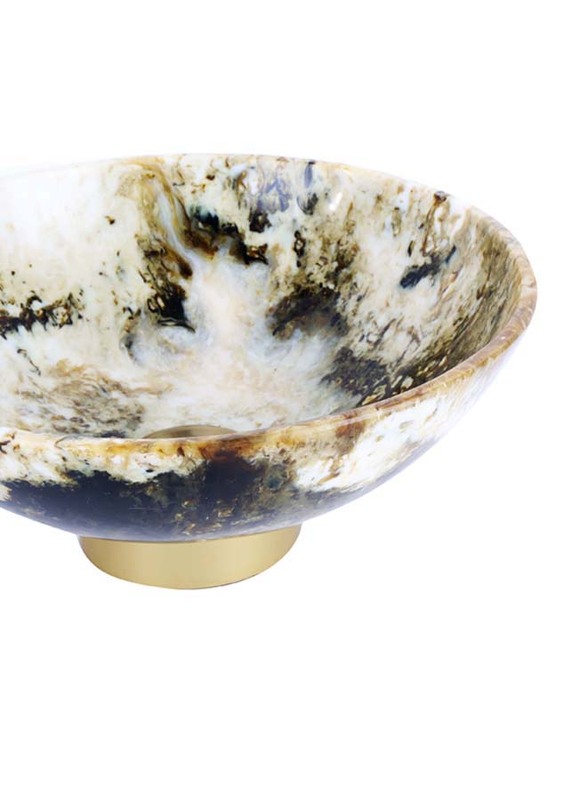 Sonus Resin Bowl, Olive