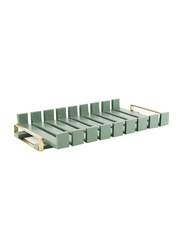 Fyze Tray, Gold/Green