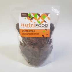 NutriFood Pure Cacao Mass from Ivory Coast - 1Kg Bulk Pack
