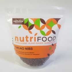 NutriFood Organic Cacao Nibs from Tanzania - 150g
