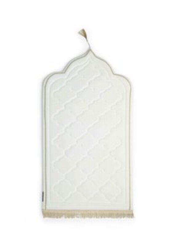 

THE MODEST COMPANY The Kid Velvet Prayer Mat WHITE