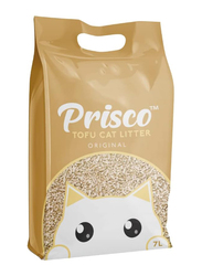 Prisco Original Tofu Cat Litter, 7L, Yellow