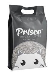 Prisco Charcoal Tofu Cat Litter, 7L, Grey
