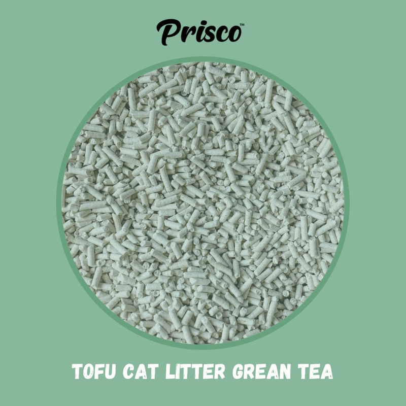 Prisco Tofu Cat Litters, Set of 4, Assorted