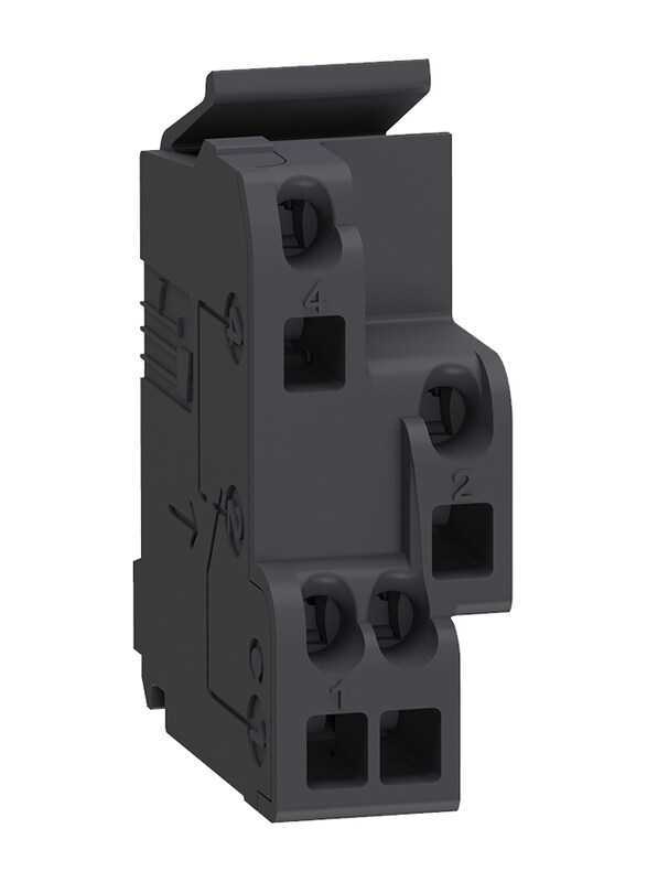 

Schneider Electric 1 Aux Switch C/O CONTACT OF/SDE/SDVNS80 Circuit Breaker, Black