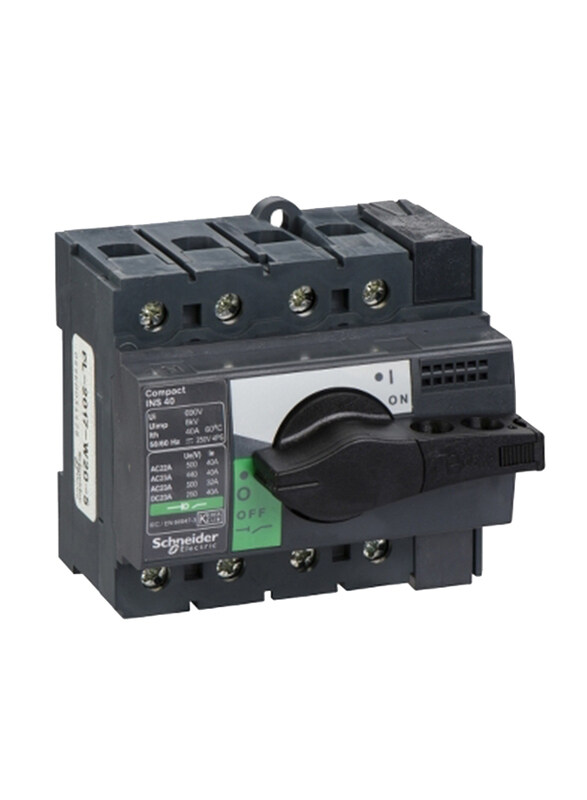

Schneider Electric Compact INS40 Switch Disconnector, Black