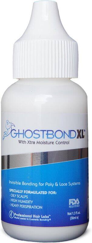 

Professional Hair Labs Ghost Bond Hair Glue Wig Adhesive, XL, 1.3oz (38 ml)