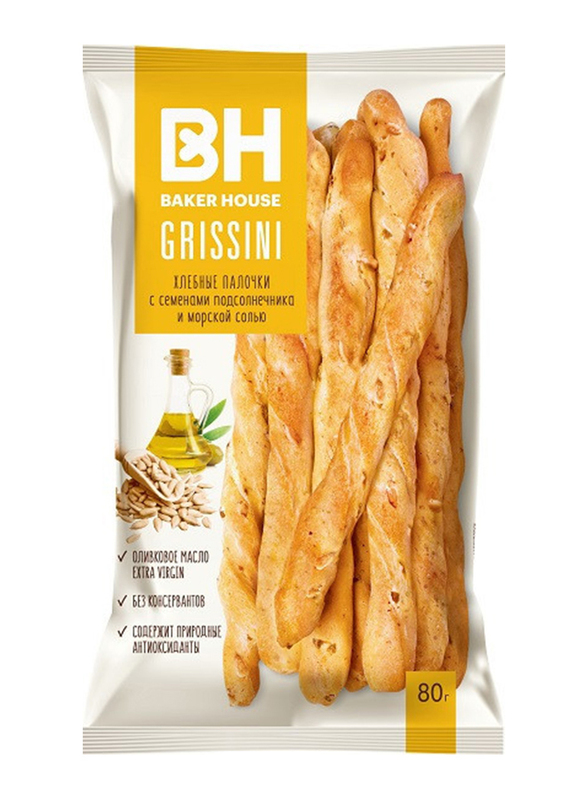 Grissini Breadsticks with Sunflower, 80g