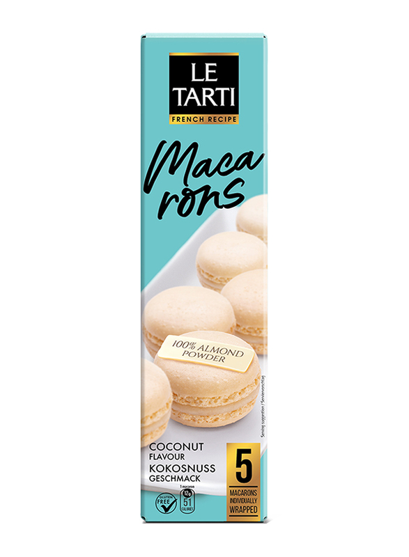 Le Tarti Macaron with Coconut, 60g