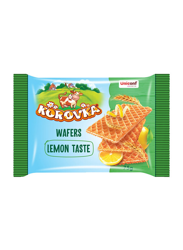 

Korovka Wafers Lemon Taste, 75g