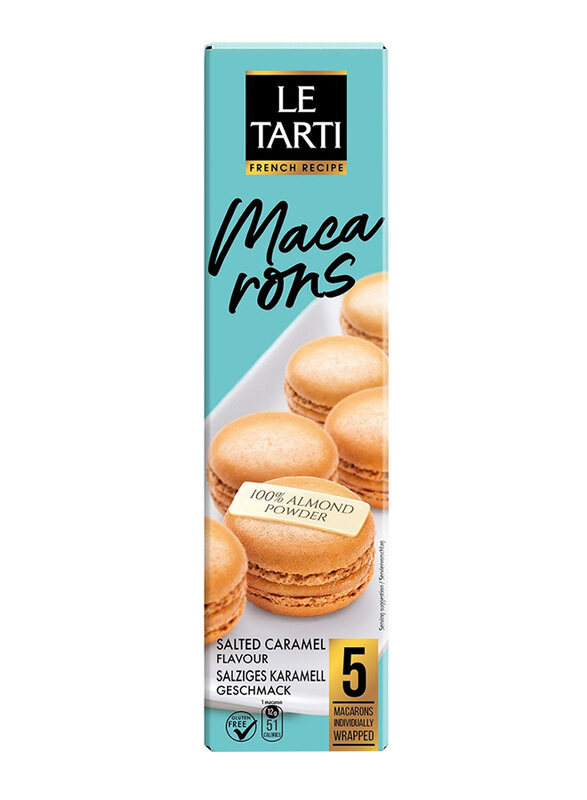 

Le Tarti Macaron with Salted Caramel, 60g