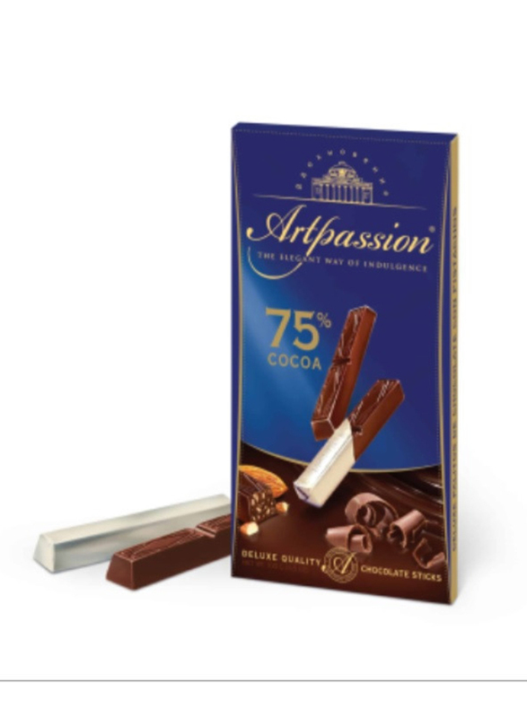 Art Passion Chocolate Stick with Almond 75% of Cocoa, 100g