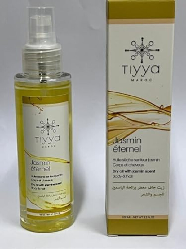 TIYA Jasmine Dry Oil for Body and Hair Nourishment