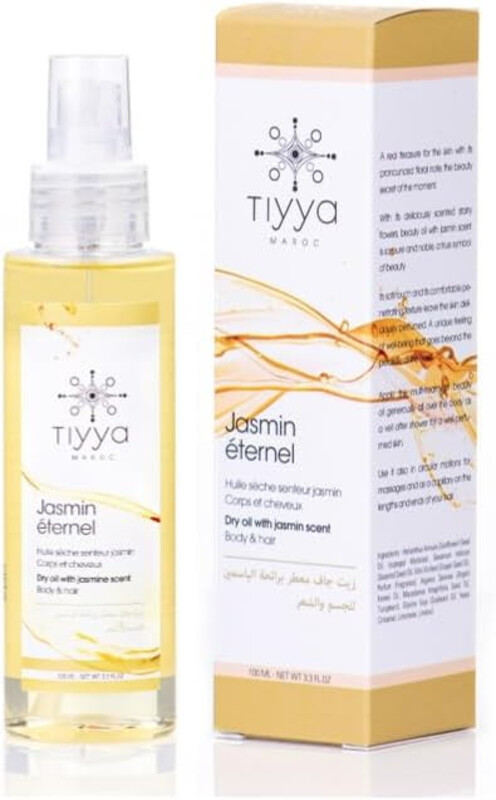 TIYA Jasmine Dry Oil for Body and Hair Nourishment