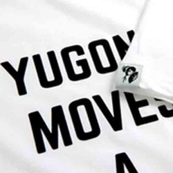 I'll Write You Letters Yugong Half Sleeve T-shirt for Men, Medium, White