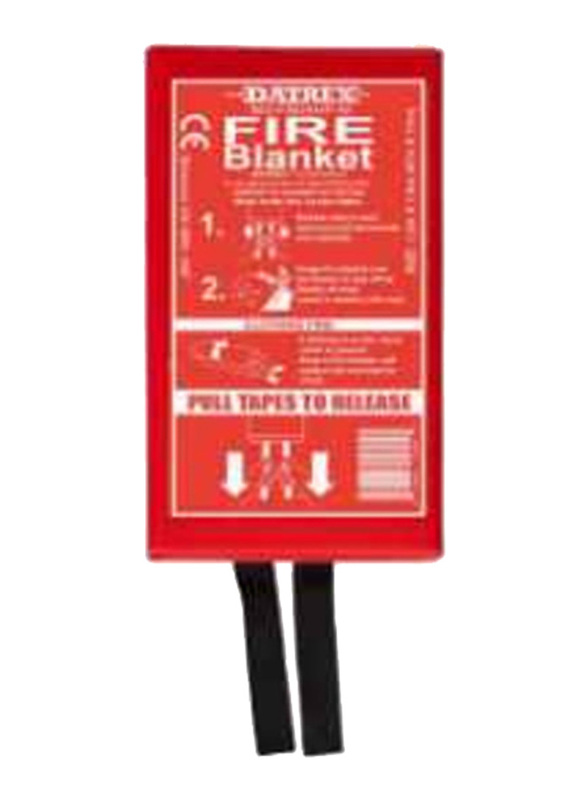 Fire Blanket, Red/Black