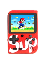 Sup Retro Handheld 400 In 1 Portable Game Console, Red